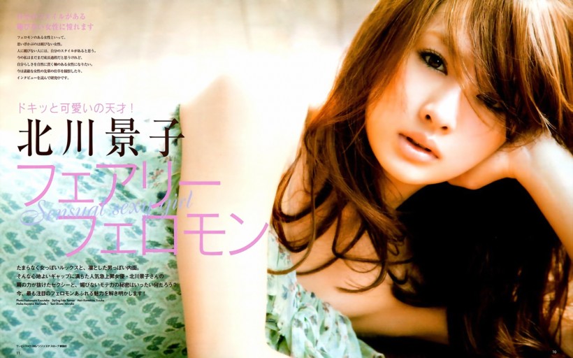 日本长得惊艳的女星北川景子,日本妹子北川景子