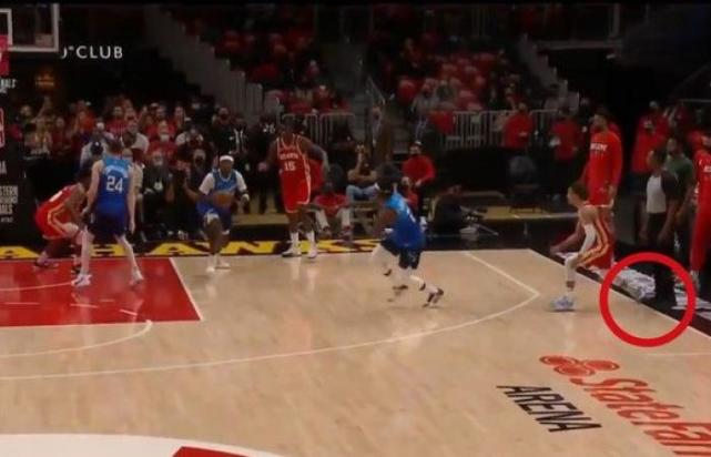 特雷杨脑震荡现场回放,特雷杨右脚骨挫伤