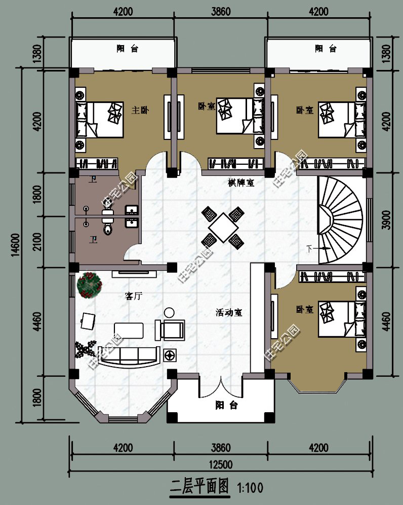 10套农村别墅合集中式小院,二层带露台18万左右乡村别墅