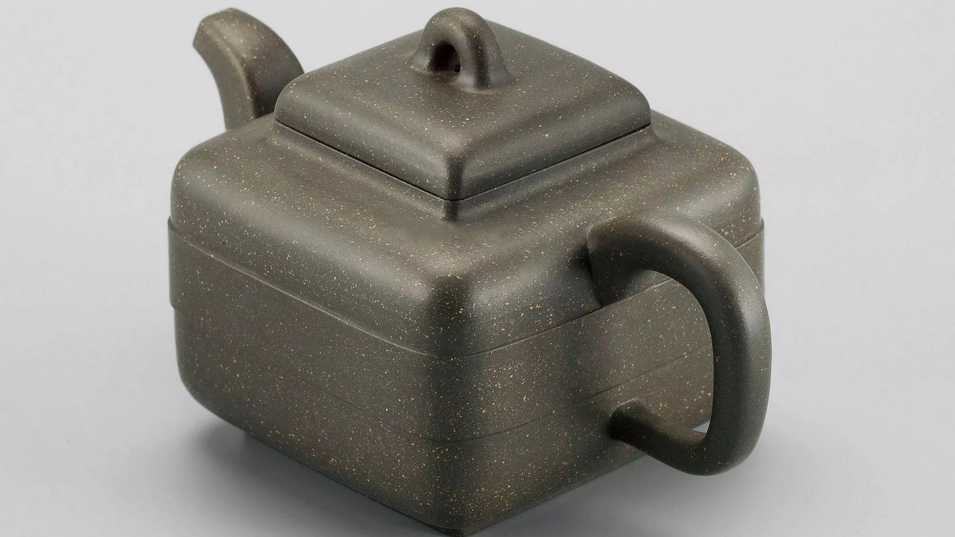 紫砂灰段泥是什么泥料,青灰泥紫砂没有颗粒