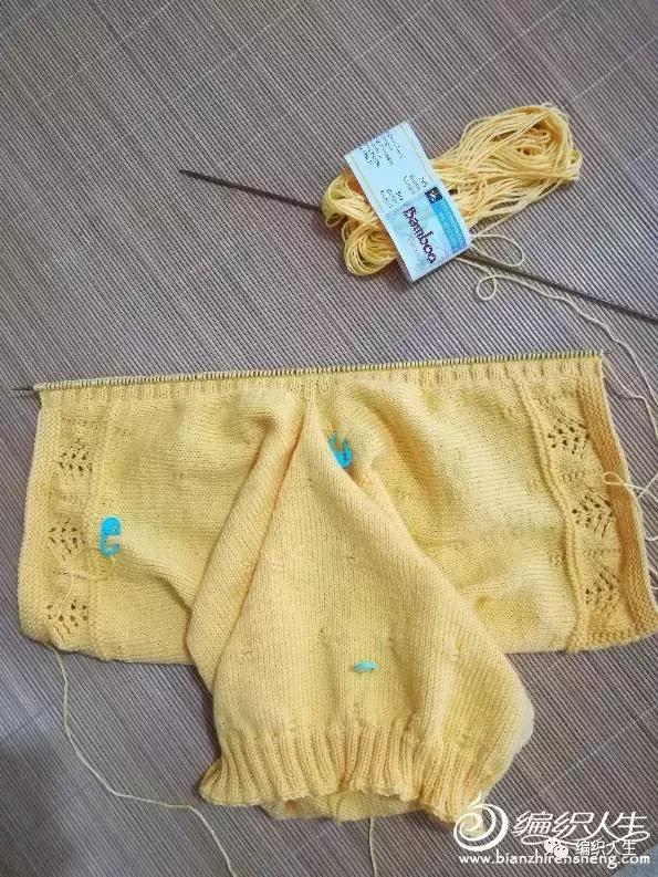 棒针夏款织毛衣教程,最简单新生儿毛衣编织教程