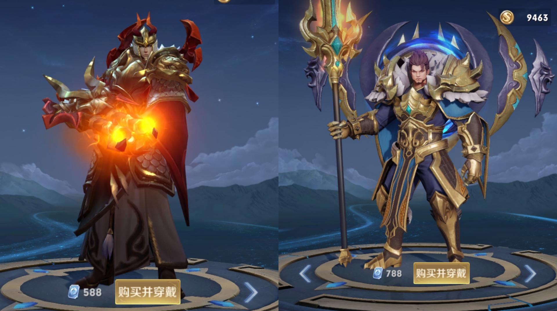 梅西和使命召唤联动,王者荣耀五款活动限定皮肤有哪些