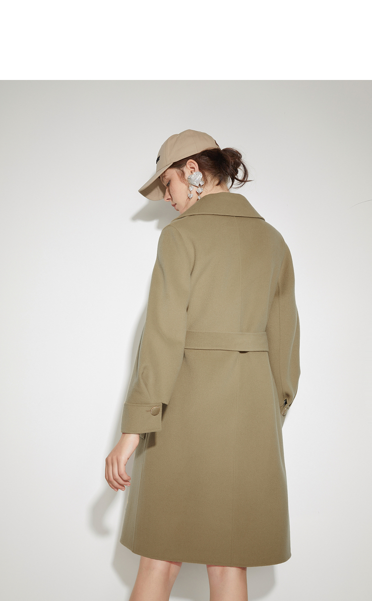 莱茵新款大衣,春季莱茵蓝色外套穿搭