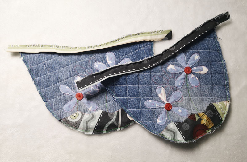 冬日暖阳拖鞋全教程,郁金香棉拖鞋的教程