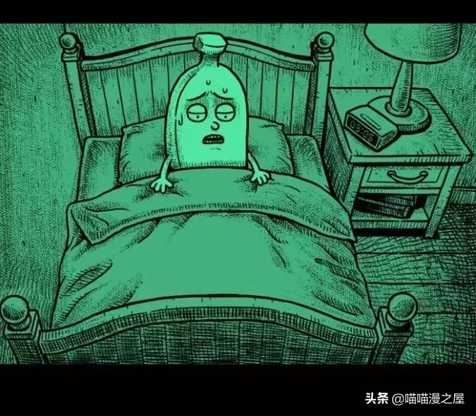 黑色漫画《香蕉》香蕉的可怕噩梦