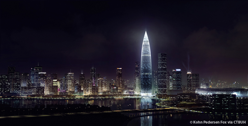 「华润超高层建筑作品」广西第一深圳第三高摩天大厦,项目赏析