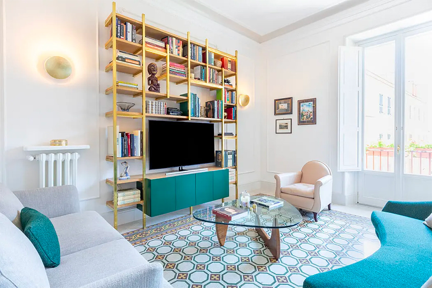 沙发不靠墙的简单装修风格效果,沙发不靠墙的客厅该怎样设计好看