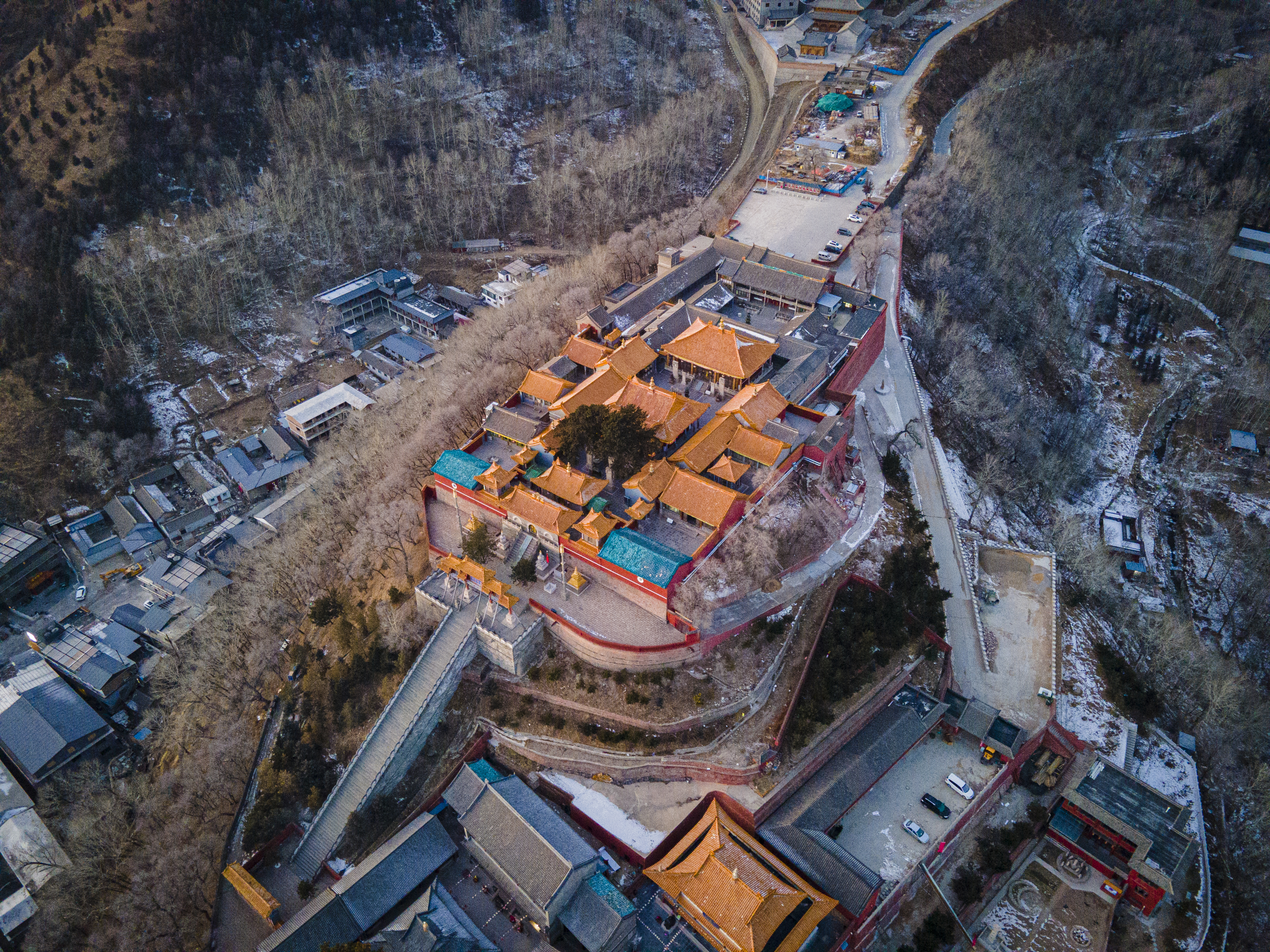 五台山菩萨顶乾隆皇帝御笔碑刻,五台山广宗寺碑书法作品