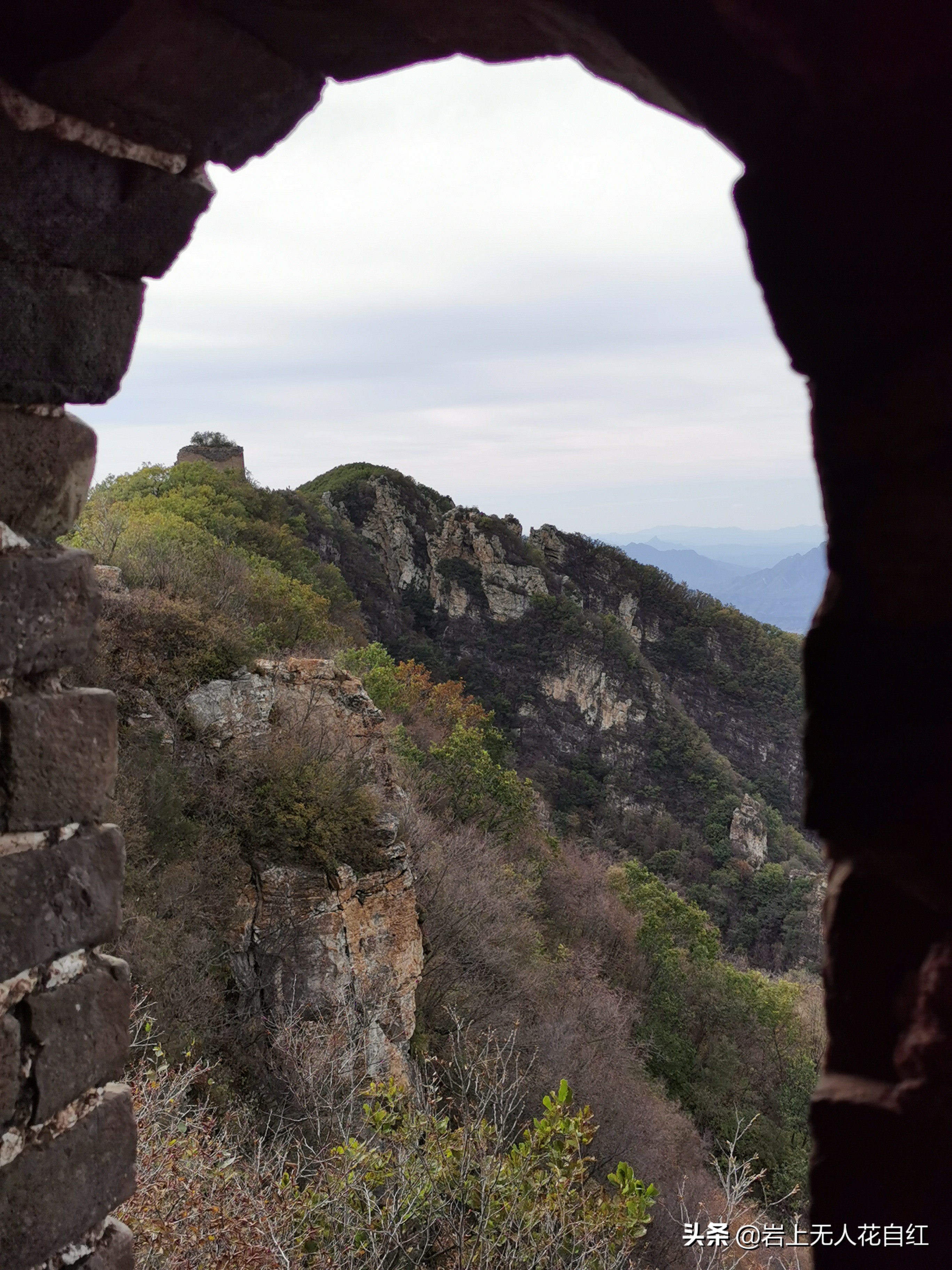 司马台东段长城之5：五道梁、倒班岭口之菱形楼、白头楼、水门洞
