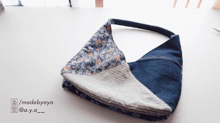 新款森系编织单肩包的教程,女士背包双肩包裁剪教程