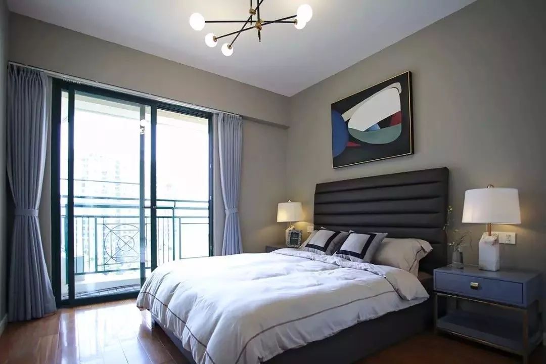 260㎡美式3居-全屋轻奢蓝精致又气派-满堂喜装饰集团