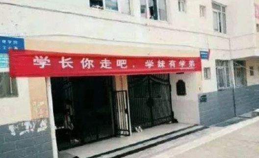 高校走心毕业标语惹哭网友,高校走心毕业季标语惹哭网友