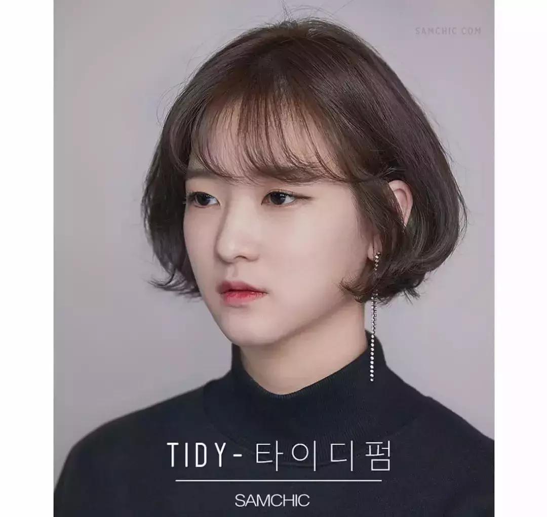 适合大脸的短发发型女最新,大脸妹子最适合的四款发型