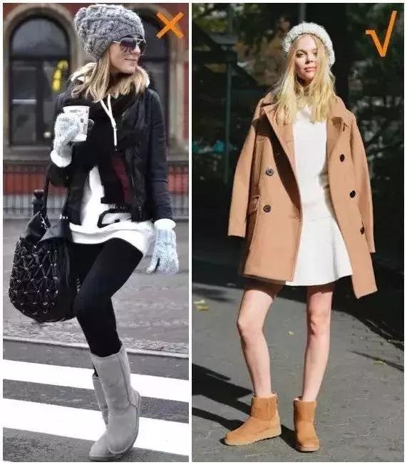 雪地靴怎么穿好看,雪地靴搭配技巧和方法