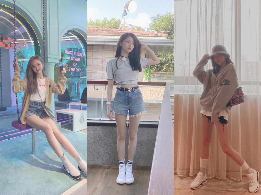 杨幂的腿比筷子腿更美,杨幂的腿型好看吗