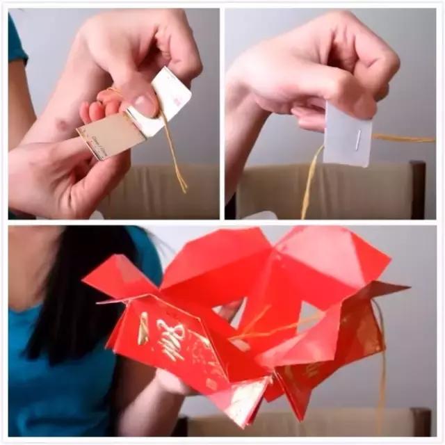 春节灯笼手工制作教程简单又好看,春节好看的灯笼手工