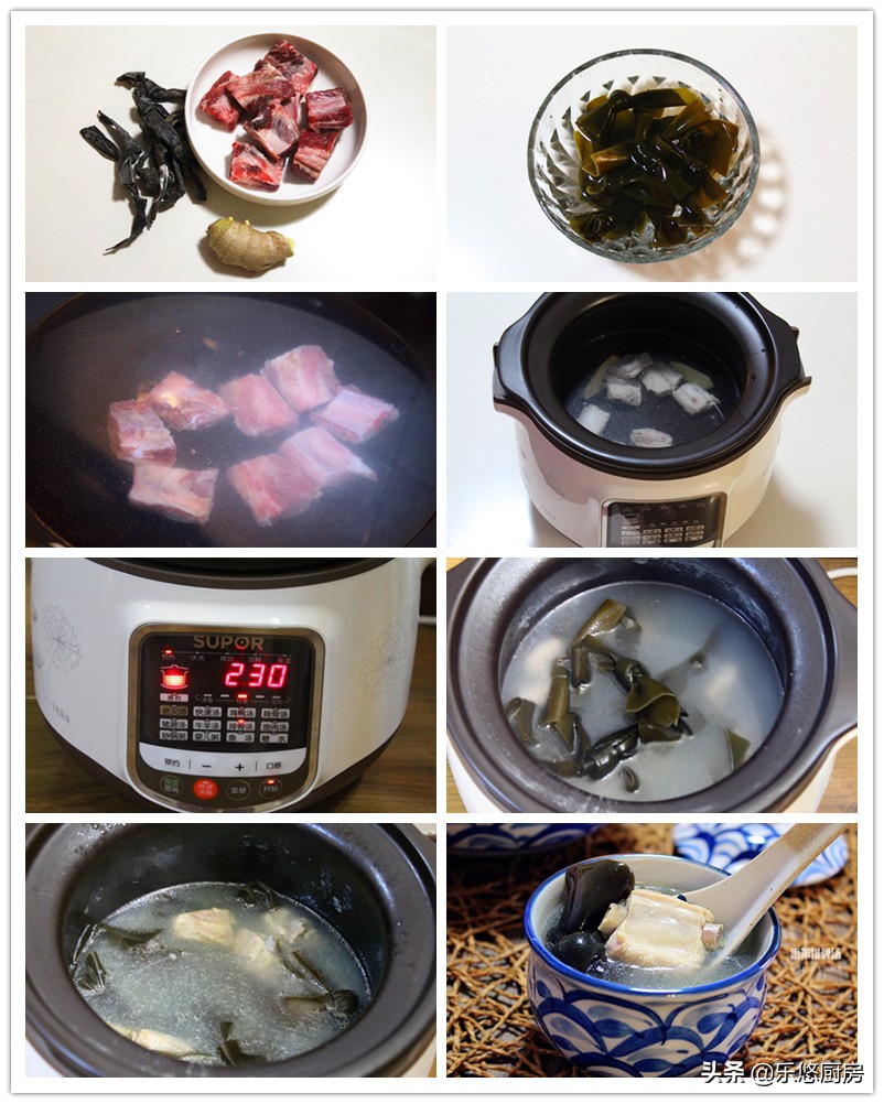 6道电饭锅美食,6种家常食材煮了一锅汤