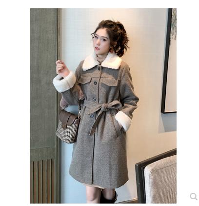 冬季韩版羊羔毛棉服,双面羊羔绒棉服推荐