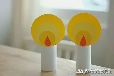 幼儿园小朋友过生日手工贺卡,生日贺卡蜡烛立体