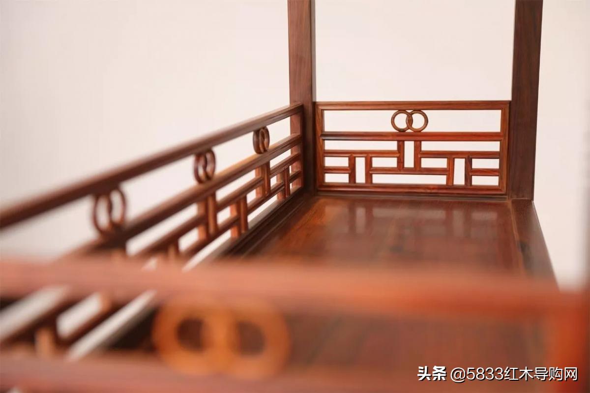 卡子花红木家具,红木家具知识科普插画