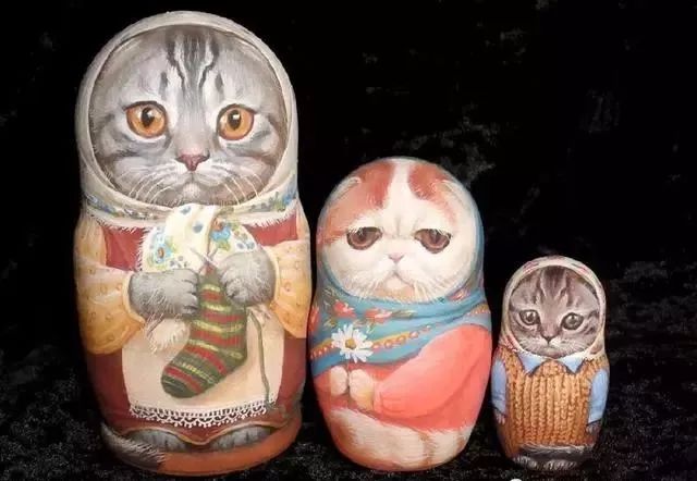 当成都遇见甜虾伏特加餐具套娃……