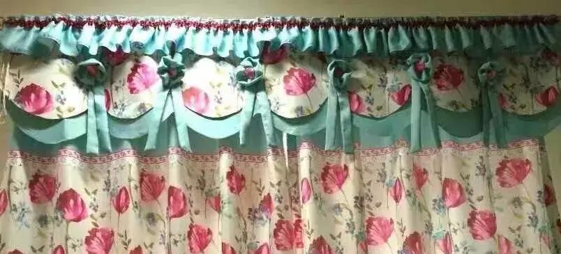 双层弧形工字折帘头效果图,工字折帘头教程