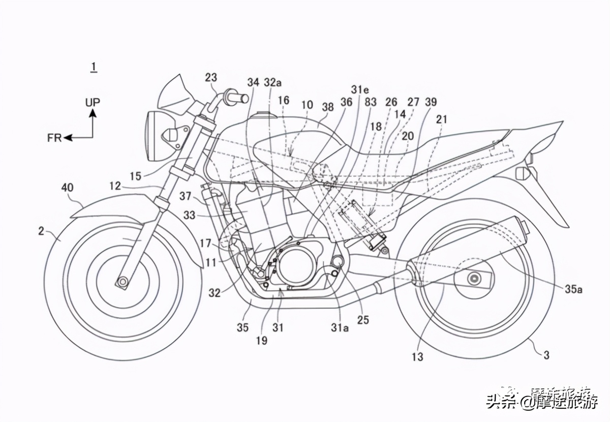 本田CB250新专利泄露，入门级街车市场掠夺者？