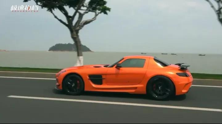 奔驰超跑sls试驾,奔驰sls车技