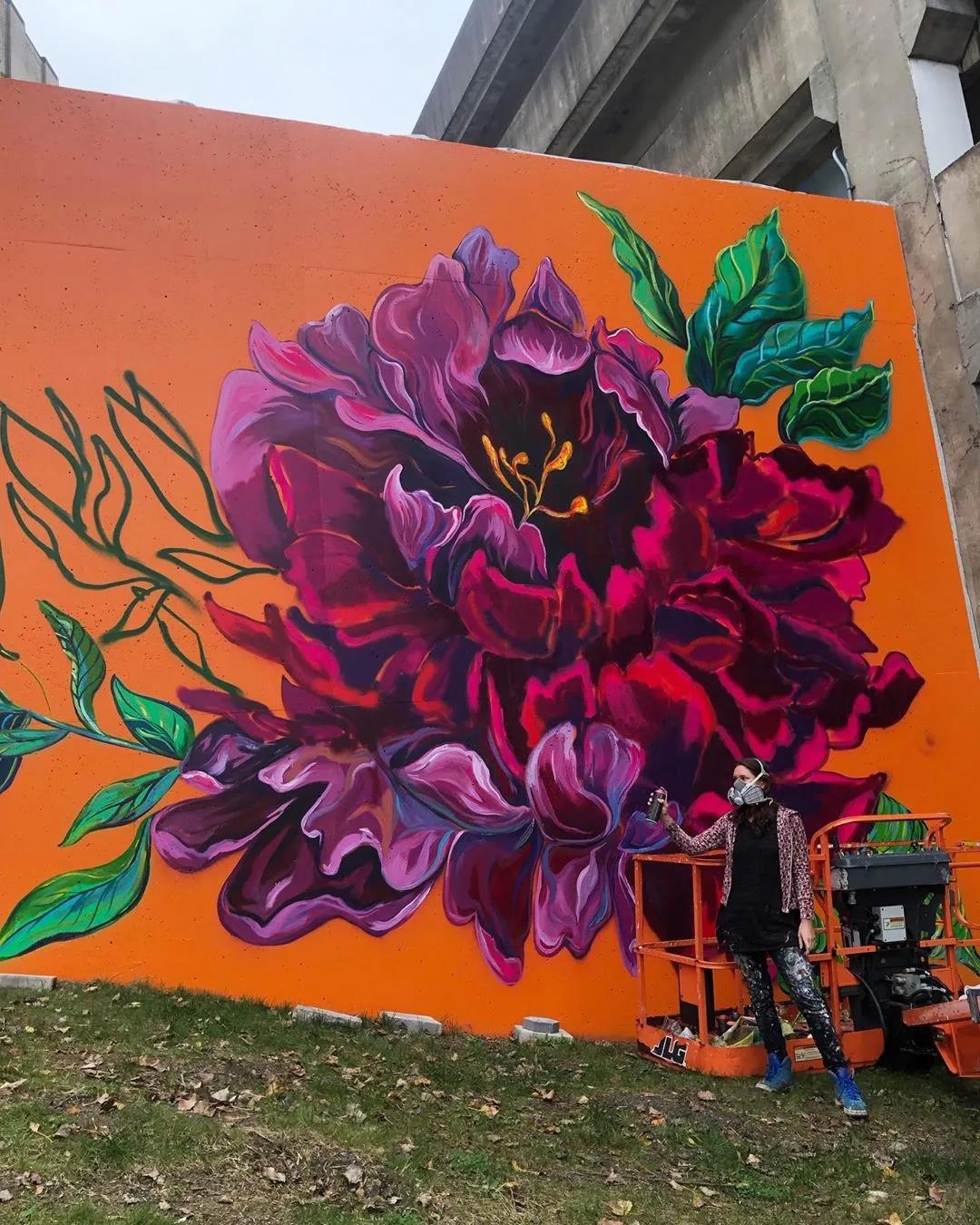 爱死这种手绘墙了，效果太美美到邻居羡慕嫉妒，网友：抢墙纸生意