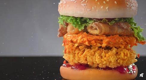 王源代言肯德基新品大鸡排,肯德基早餐专属汉堡代言人王源