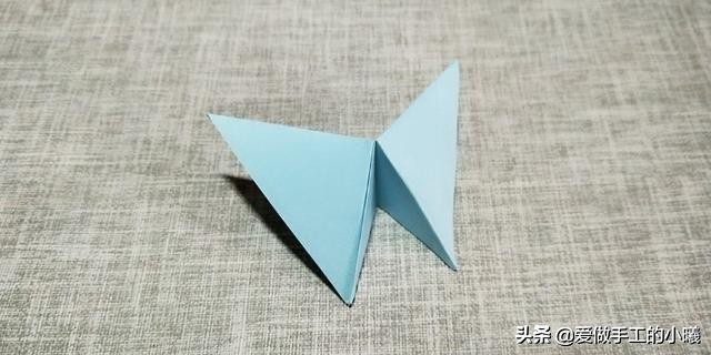 怎么做简单的小蝴蝶折纸,可以飞的立体小蝴蝶折纸