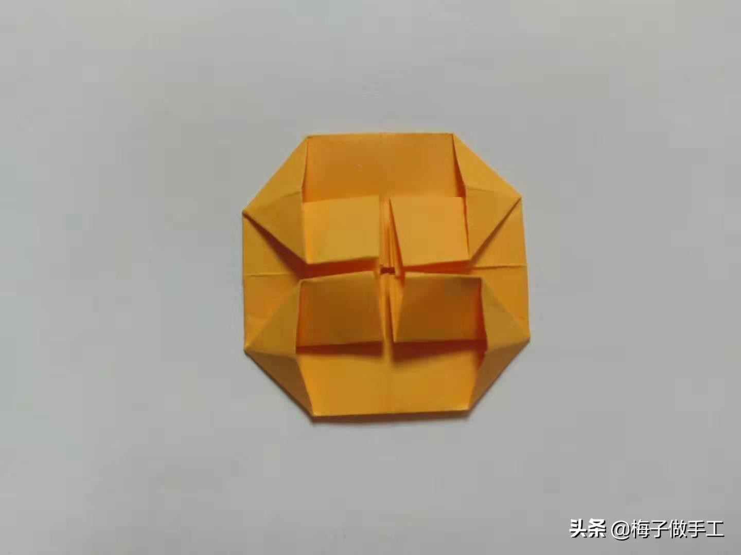 手工折小桌子怎么折,儿童折纸桌子折法大全