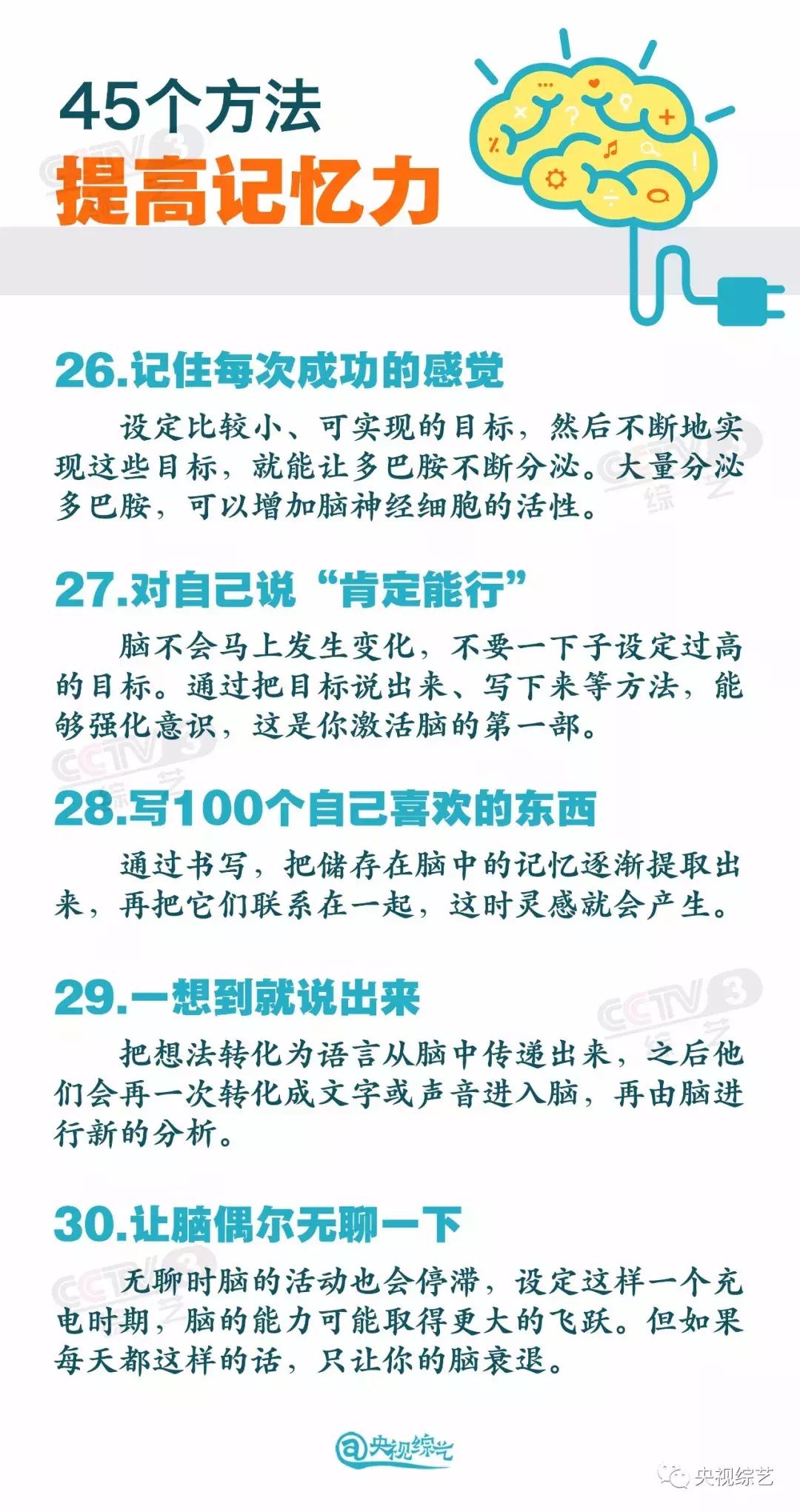 看完就忘了怎么提高记忆力,看了很多记忆的方法还是记不住