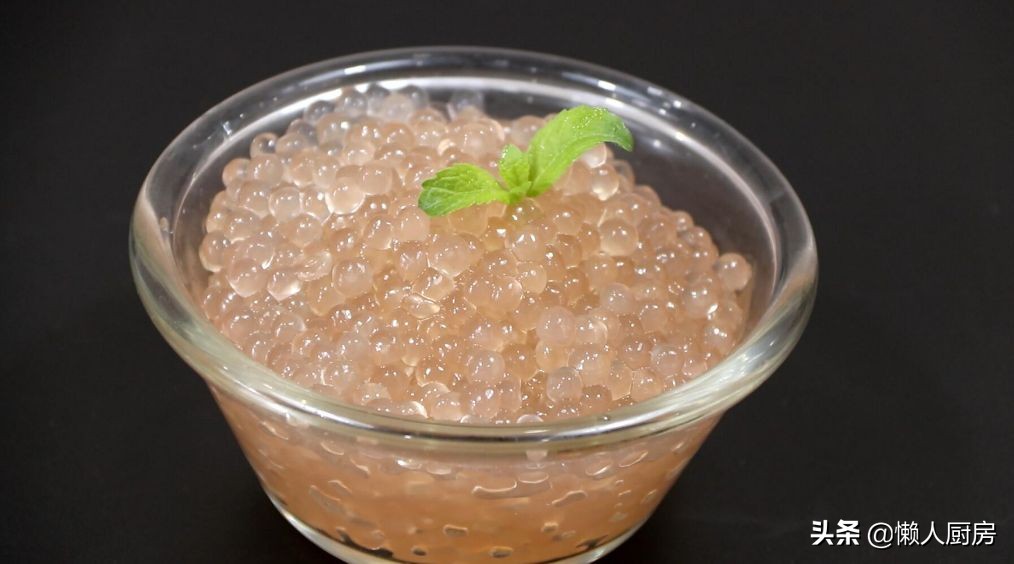 快速煮西米露的小窍门,如何煮出来的西米粒粒分明