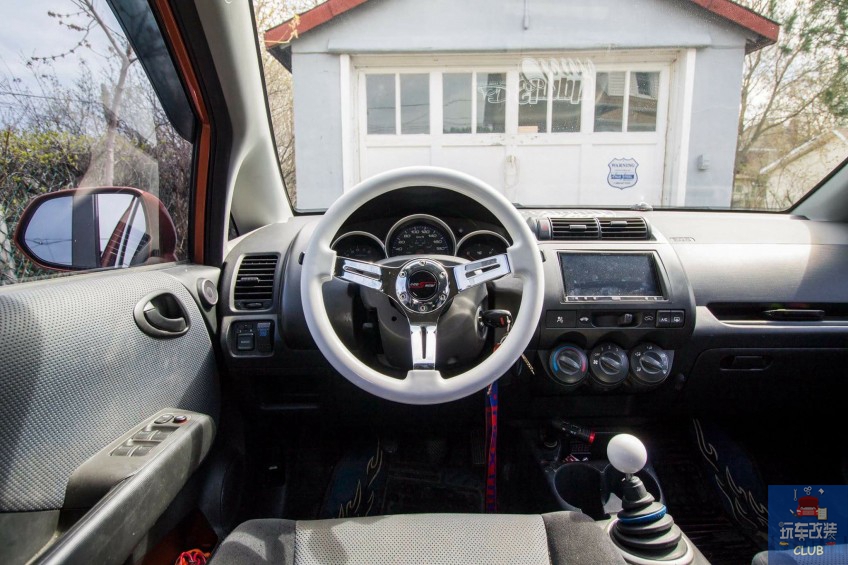 改装本田小飞度,老款本田飞度改装