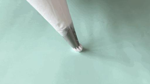 向日葵裱花手法教程简单易学,蛋糕裱花入门基础手法