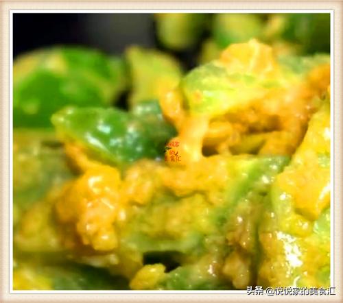 咸蛋苦瓜,苦瓜炒咸蛋怎么不腥