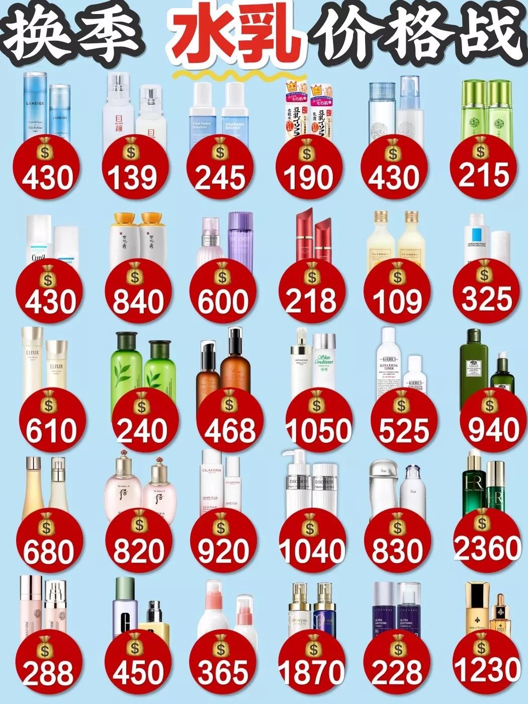 2020春季热门水乳推荐,热门水乳大测评