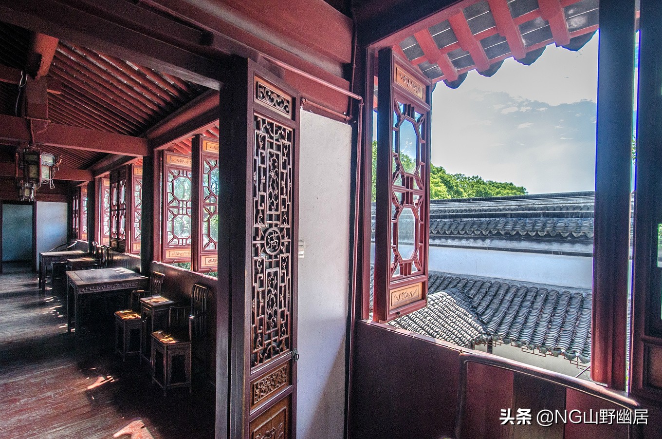 苏州珍珠塔全景图,苏州同里珍珠塔园林