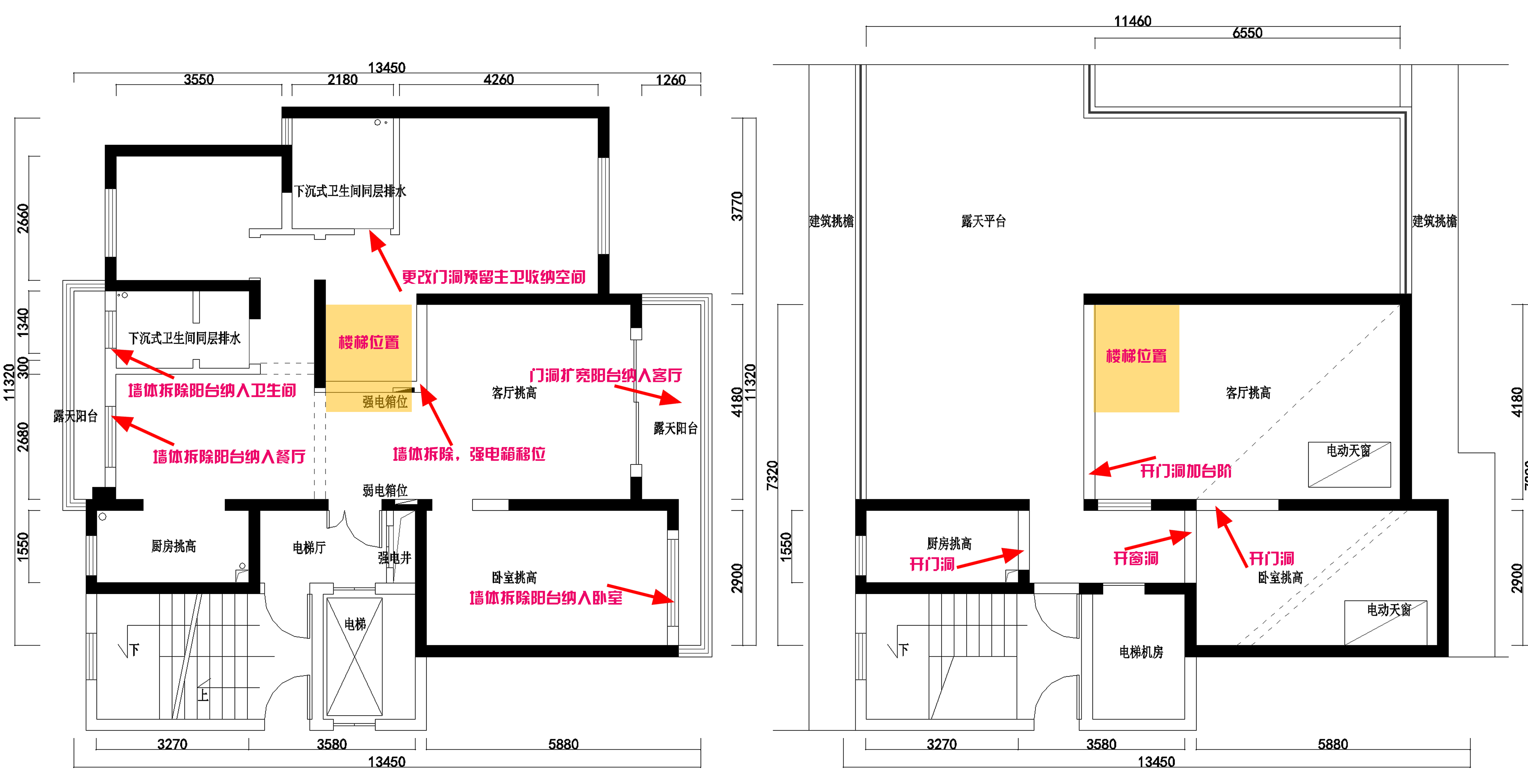 复式楼的楼梯在中间要怎么化解,复式楼梯位置布局设计