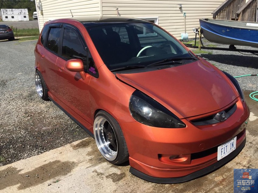 改装本田小飞度,老款本田飞度改装