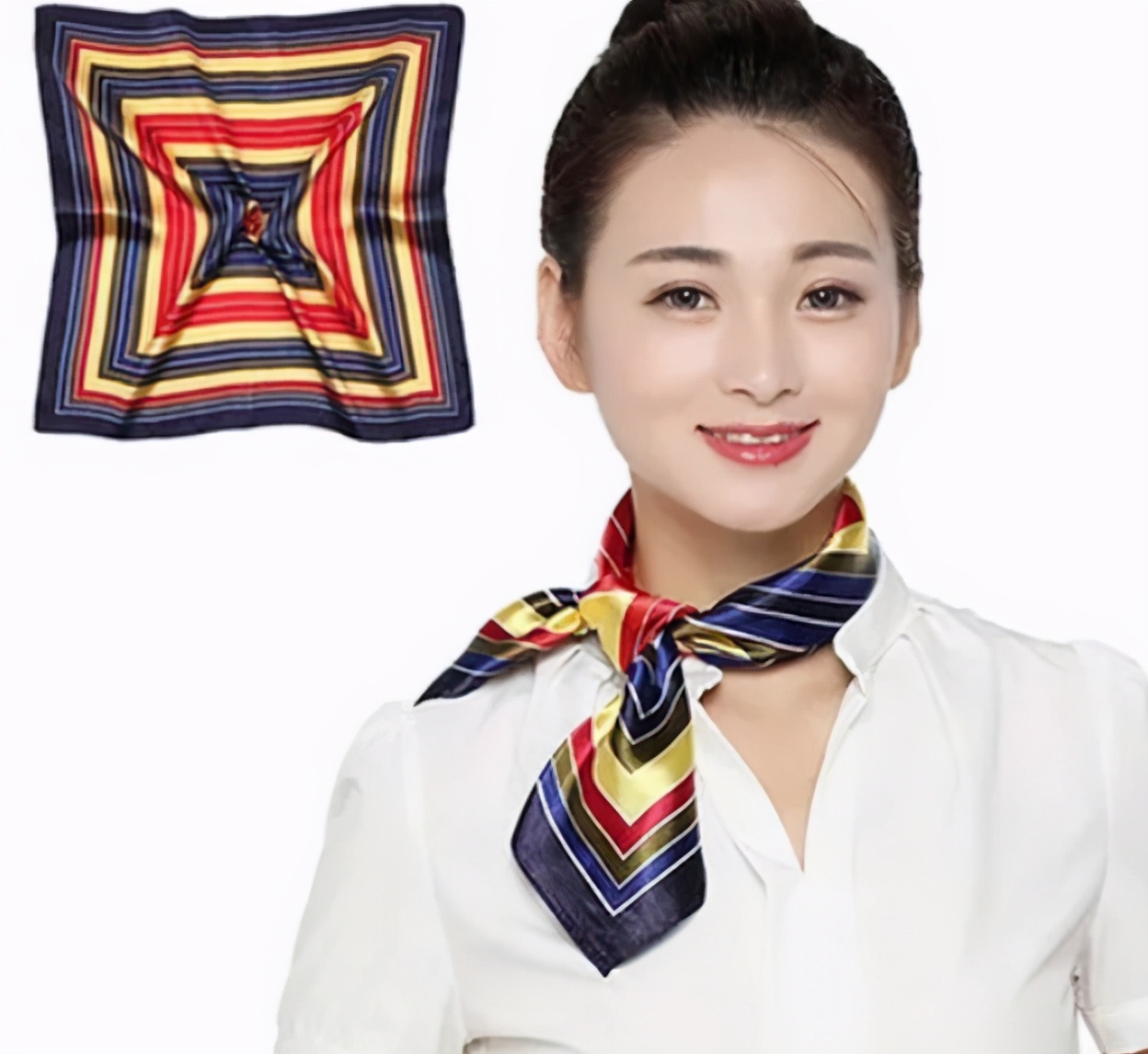 适合冬天里的丝巾,冬天丝巾的系法教程短视频