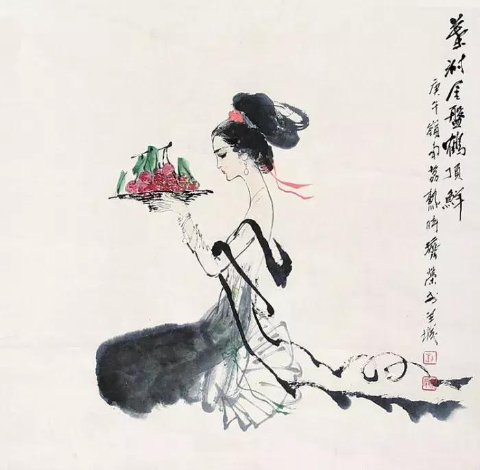 杨贵妃妃子笑荔枝,一骑红尘妃子笑杨贵妃喜欢荔枝吗