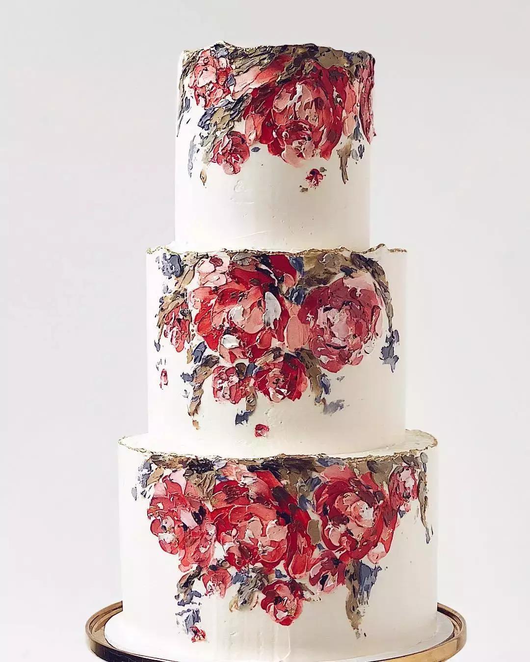 蛋糕好看复古可爱做法,艺术蛋糕创意制作视频