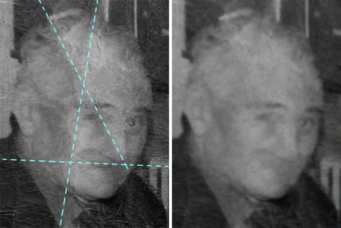 破损严重的老照片修复ps教程,高清修复老照片ps