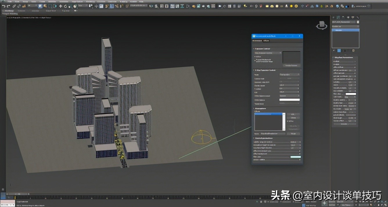 一位学员制作室外效果,一天完成整个过程,劳动报酬2K
