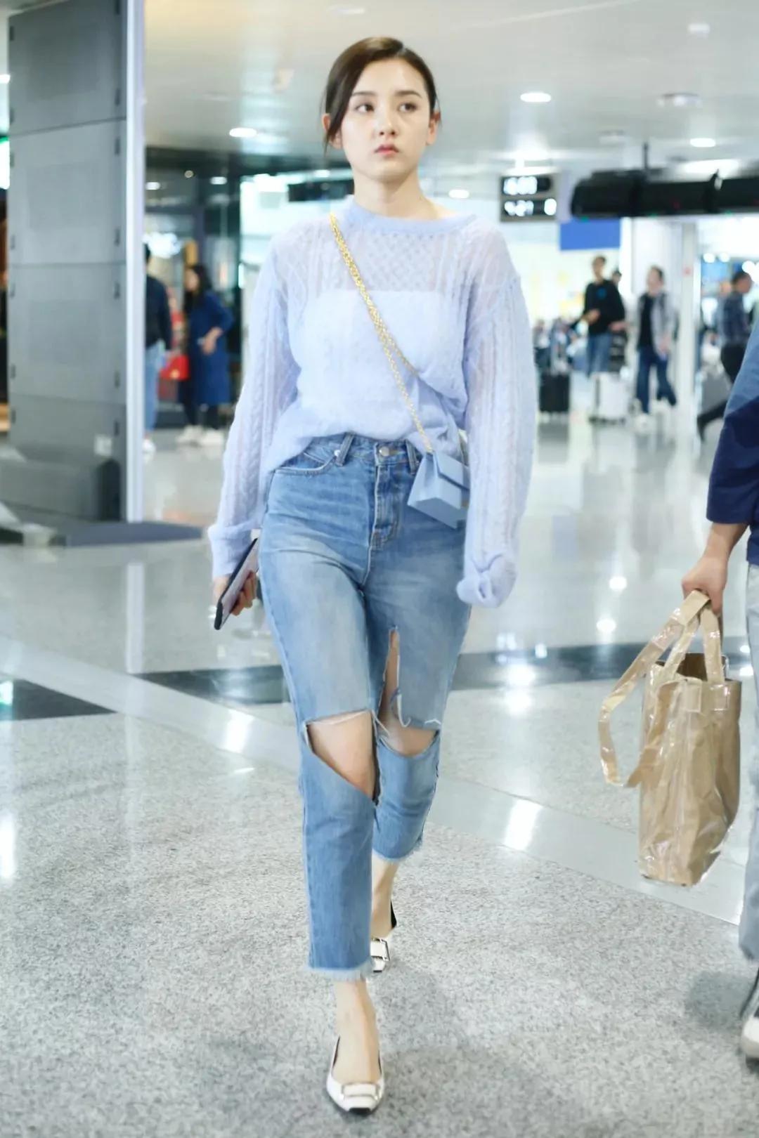 破洞裤怎样变得不破,破洞裤的正确方式