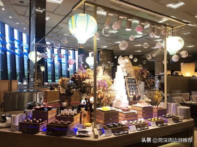 广州日航酒店自助餐早餐,吃4个小时自助餐