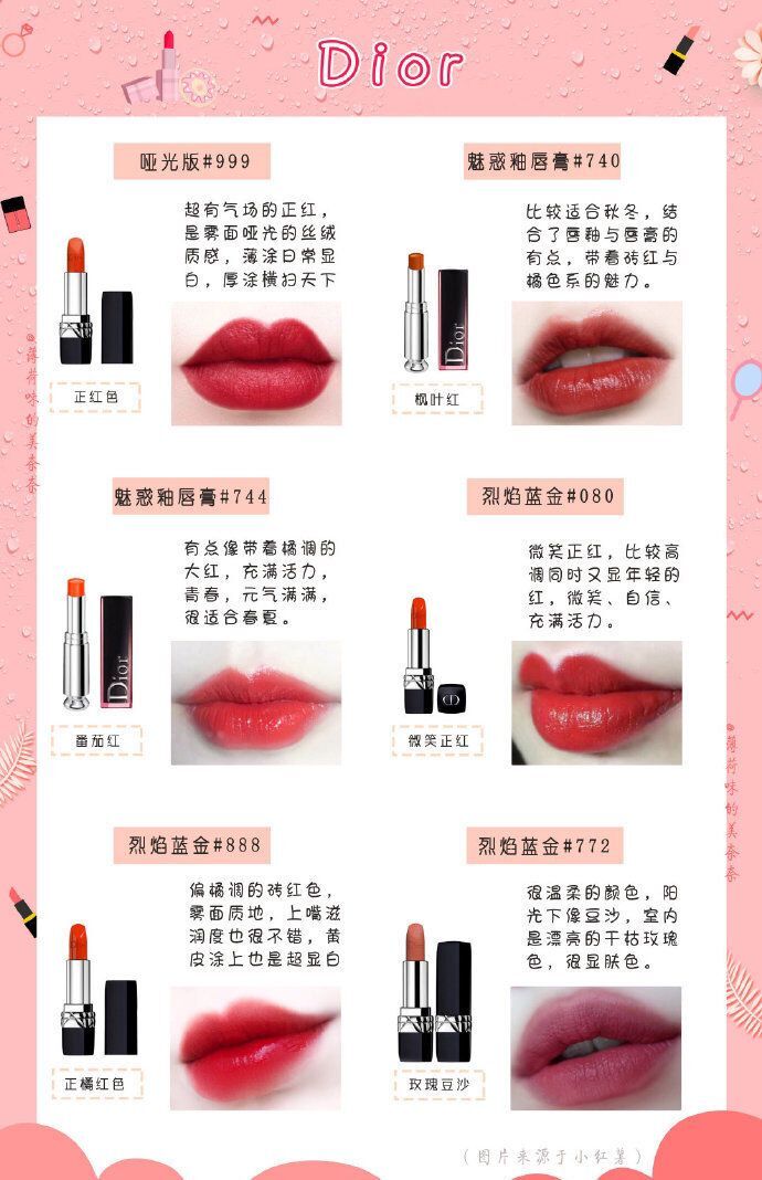 christianlouboutin口红色号推荐,最流行的口红推荐色号大牌