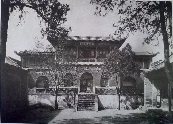 100年前中国风景建筑老照片,两亿多年前的景观